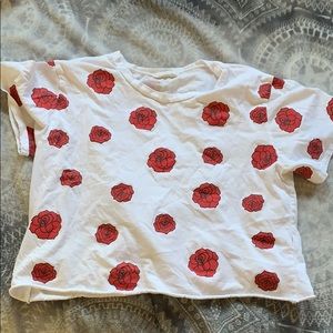 rose crop top